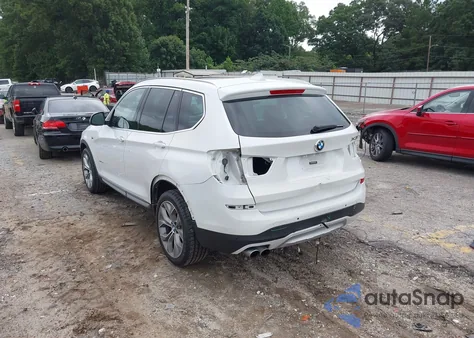2017 BMW X3 Sdrive28I from USA, damaged, VIN 5UXWZ7C37H0X40797